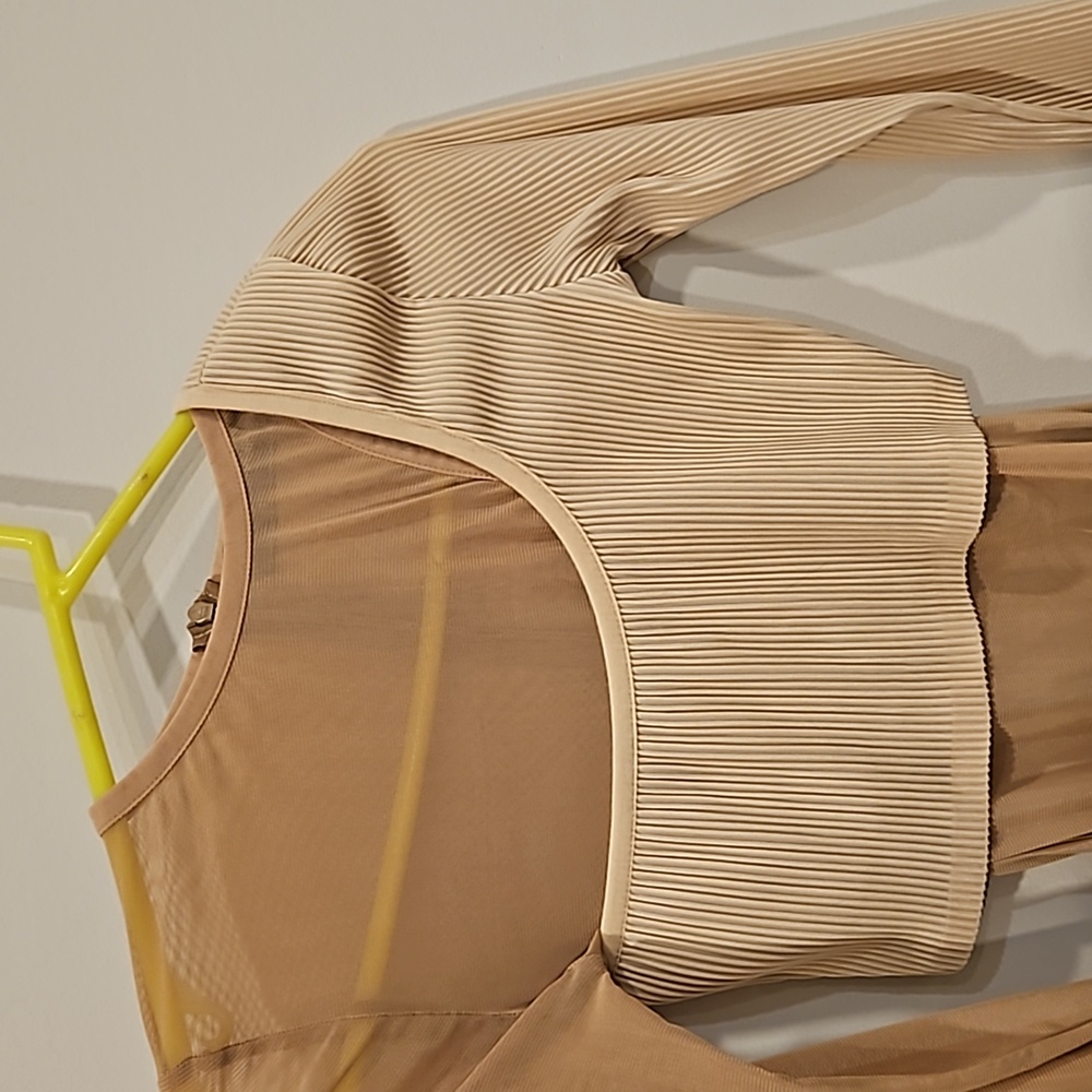 Maniere De Voir Bodysuit Beige - Picture 4 of 6